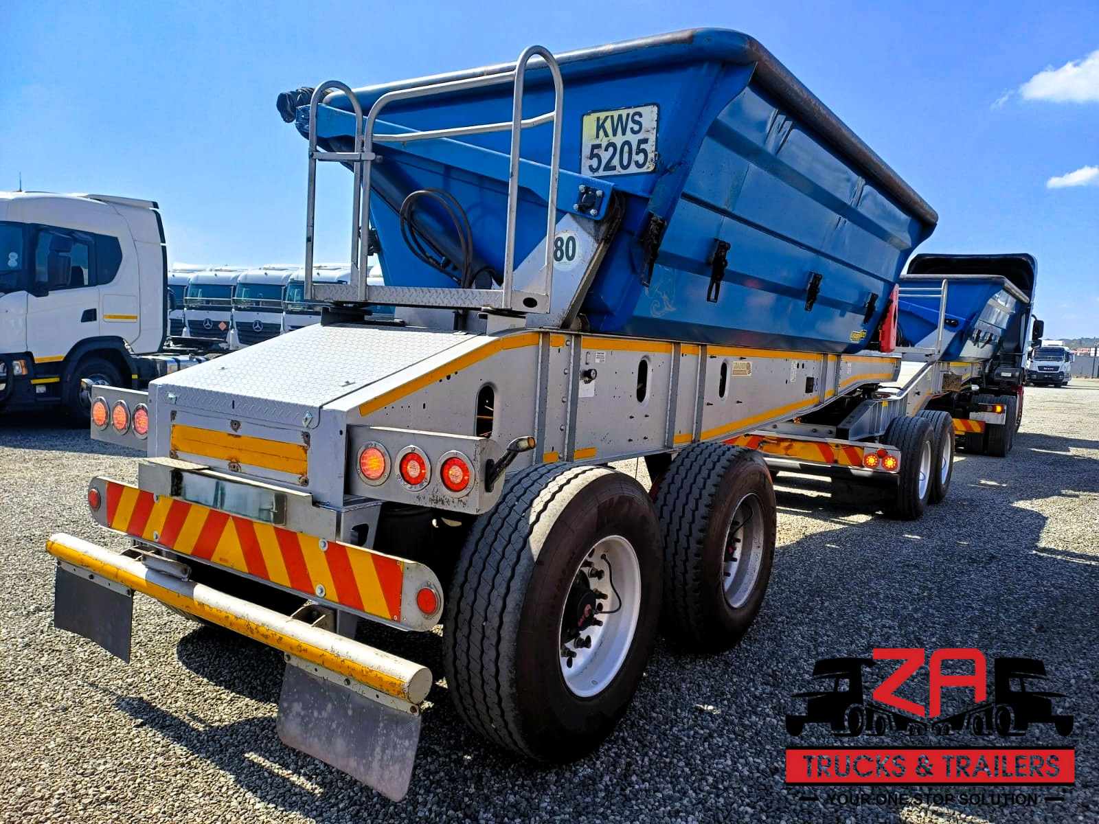 2021 LEADER 20 CUBE SIDE TIPPER TRAILER #53349